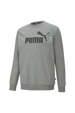 PUMA: Серый свитшот Ess