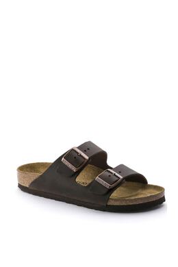 Birkenstock: Коричневые сабо 