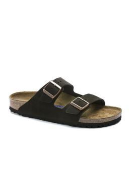 Birkenstock: Коричневые сабо 