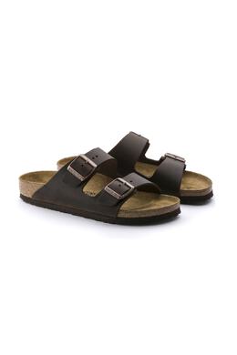 Birkenstock: Фиолетовые сабо 