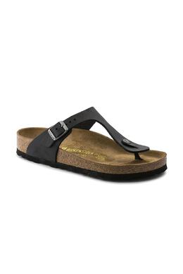 Birkenstock: Чёрные сабо 