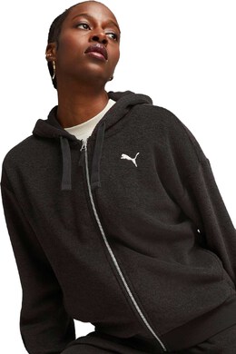 PUMA: Чёрная толстовка 