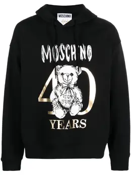 Moschino: Толстовка с принтом 