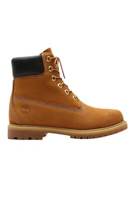 Timberland: Жёлтые ботинки 