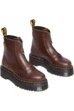 Dr. Martens: Коричневые ботинки 