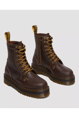 Dr. Martens: Коричневые ботинки 