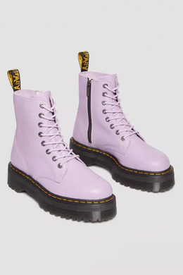 Dr. Martens: Фиолетовые ботинки 