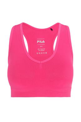 Fila: Розовый бюстгальтер 