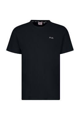 Fila: Чёрная футболка 