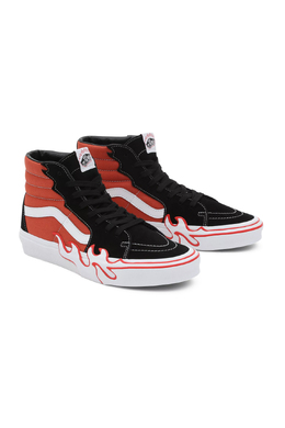 Vans: Красные кроссовки  Sk8-Hi