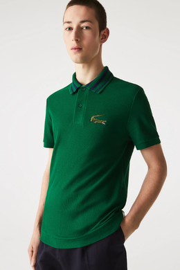 Lacoste: Зелёная рубашка 