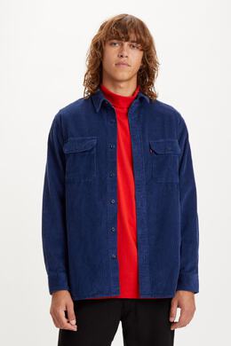 Levi's: Синяя рубашка 