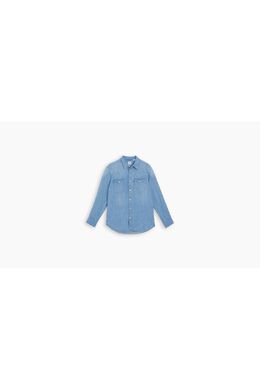 Levi's: Синяя рубашка 