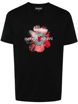 Emporio Armani: Футболка с принтом