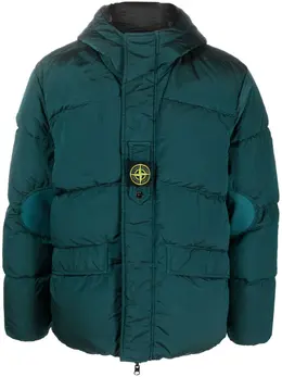 Stone Island: Зелёная куртка  Compass