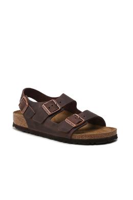 Birkenstock: Коричневые сандалии 