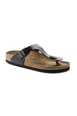 Birkenstock: Чёрные сандалии 