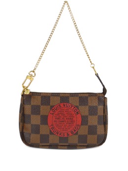Louis Vuitton Pre-Owned: Коричневая сумка 
