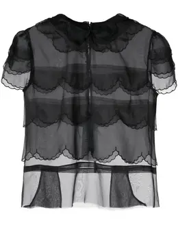 Maison Margiela: Шёлковая блуза 