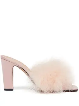 Maison Margiela: Розовые сандалии 