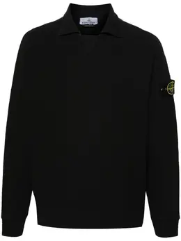 Stone Island: Чёрный свитшот  Compass