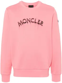 Moncler: Хлопковый свитшот 