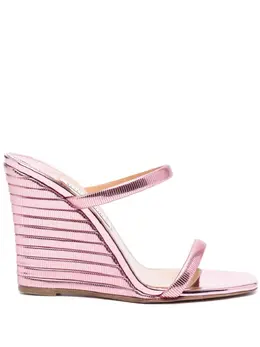 Aquazzura: Розовые сандалии 