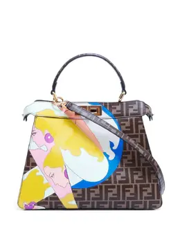 Fendi Pre-Owned: Коричневая сумка 