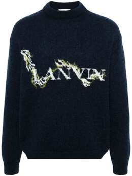 Lanvin: Жаккардовый свитер 