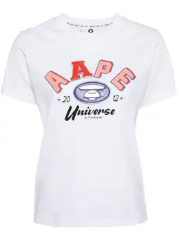 AAPE BY *A BATHING APE®: Футболка с принтом 