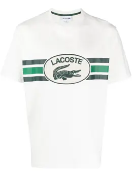 Lacoste: Футболка с принтом 