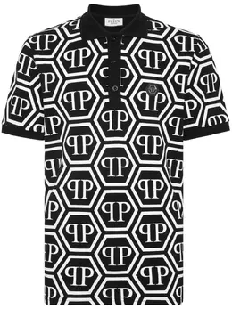 Philipp Plein: Поло с принтом 