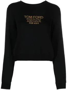 TOM FORD: Свитшот  Logo с принтом