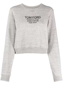 TOM FORD: Свитшот  Logo с принтом