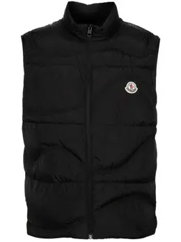 Moncler: Чёрный жилет 