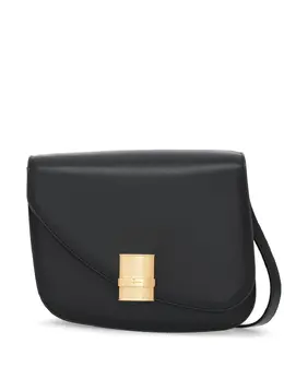 Ferragamo: Чёрная сумка через плечо 
