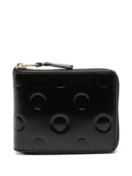 Comme Des Garçons Wallet: Чёрный кошелёк 