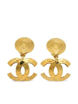 CHANEL Pre-Owned: Серьги 