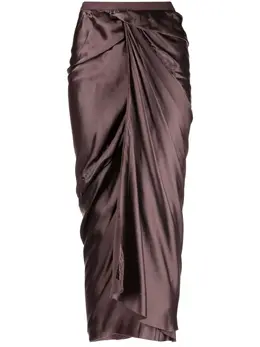 Rick Owens: Юбка с запахом 