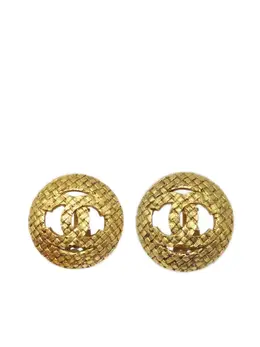 CHANEL Pre-Owned: Серьги 