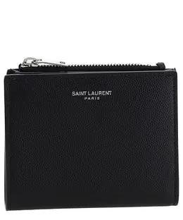 Saint Laurent: Чёрный кошелёк 