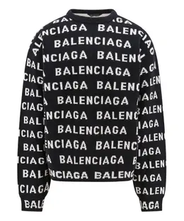 Balenciaga: Свитер из шерсти 