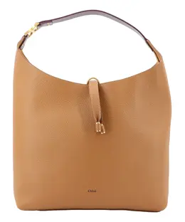 Chloé: Коричневая сумка  Marcie