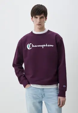 Champion: Фиолетовый свитшот