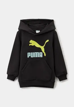 PUMA: Чёрная толстовка 