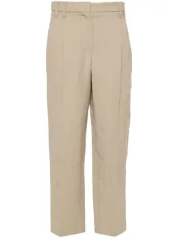 Brunello Cucinelli: Бежевые брюки 