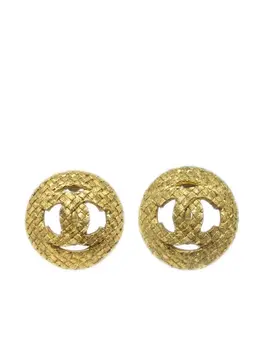 CHANEL Pre-Owned: Серьги 