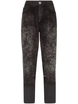 Philipp Plein: Рваные джинсы 