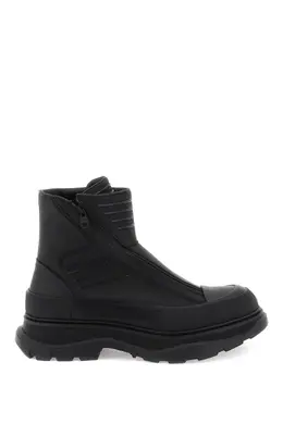 ALEXANDER MCQUEEN: Чёрные ботинки  Tread Slick