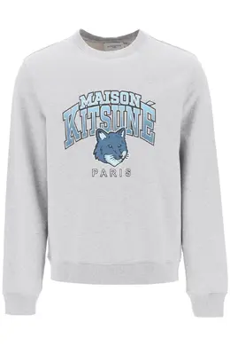 MAISON KITSUNE: Свитшот с принтом 